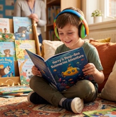 Harry's deep sea submarine adventure cover